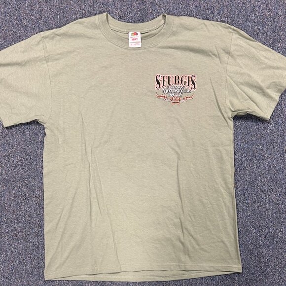 Sturgis Motorcycle Rally 2011 T Shirt Sz L - Picture 2 of 9
